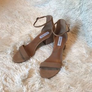 Steve Madden Nude Block Heels